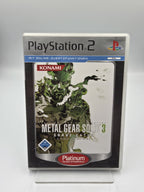 PS2 Spiel Metal Gear Solid 3 Snake Eater mit OVP und Anleitung Deutsch