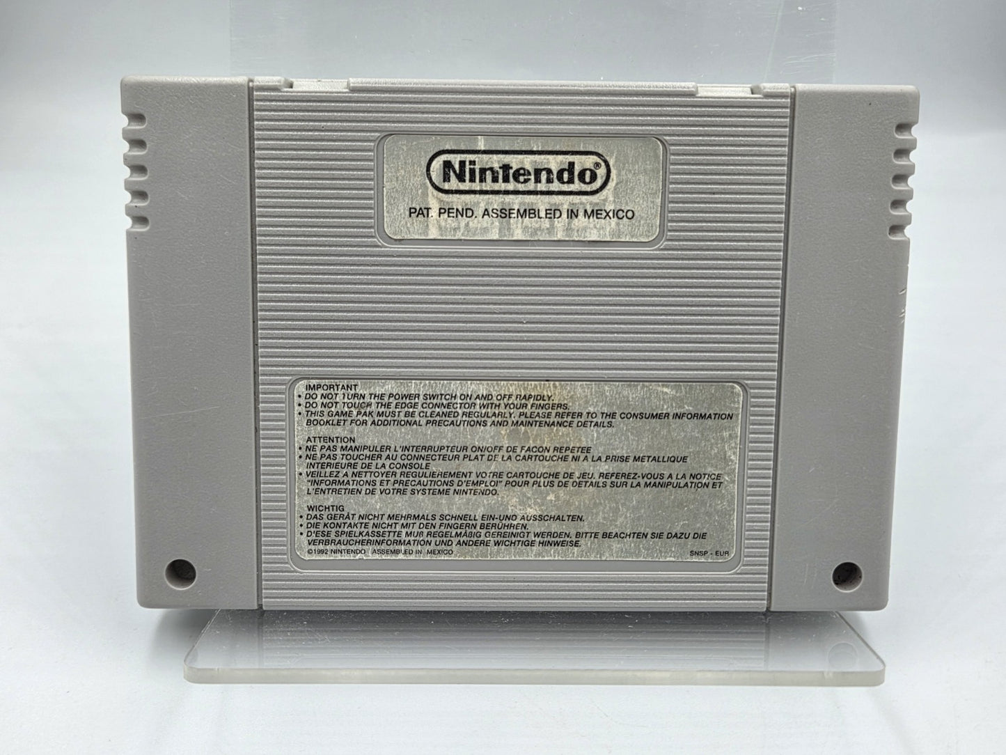 SNES Super Nintendo T2 The Arcade Game EUR Modul