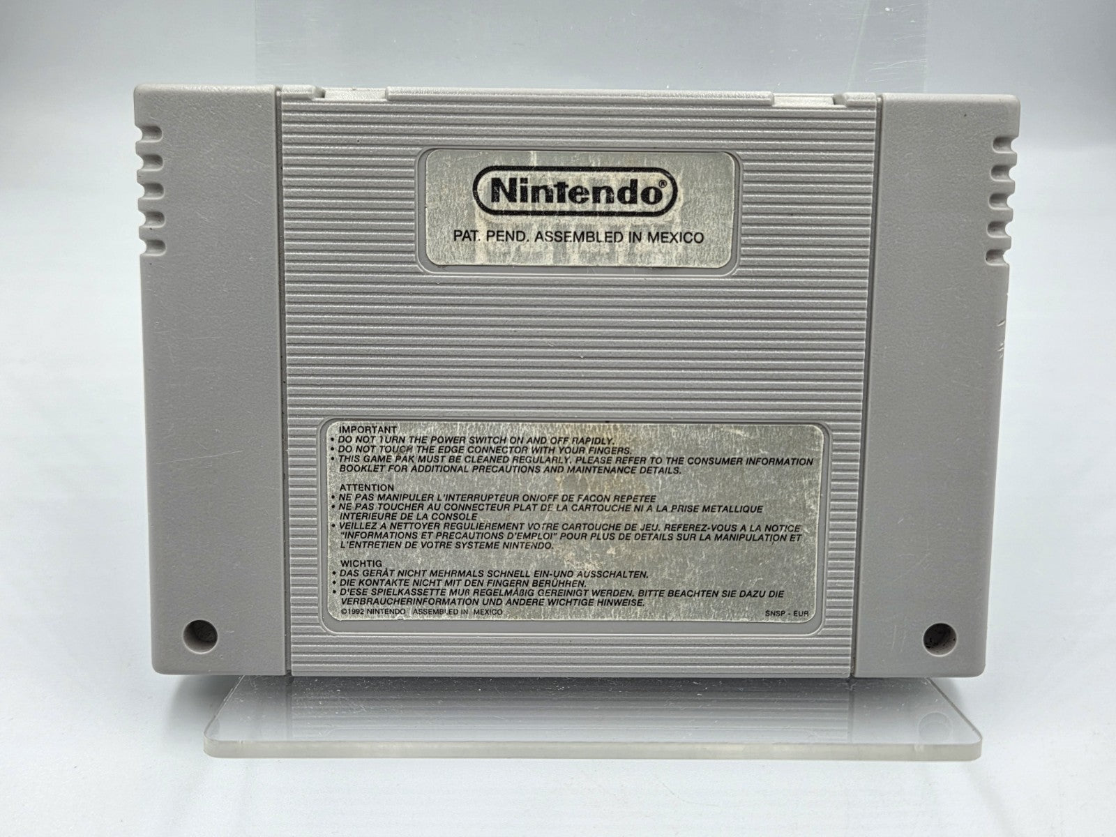 SNES Super Nintendo T2 The Arcade Game EUR Modul