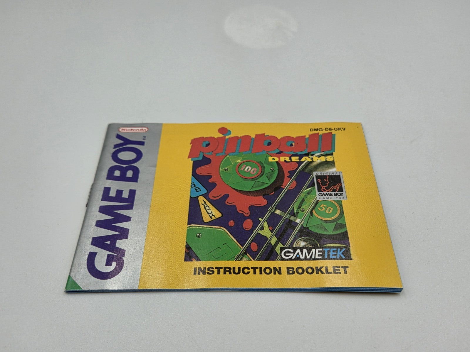 Nintendo Game Boy Classic Pinball Dreams mit OVP und Anleitung UKV