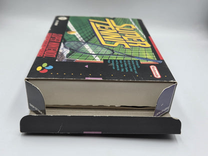 SNES Super Nintendo Super Tennis mit OVP und Anleitung NOE