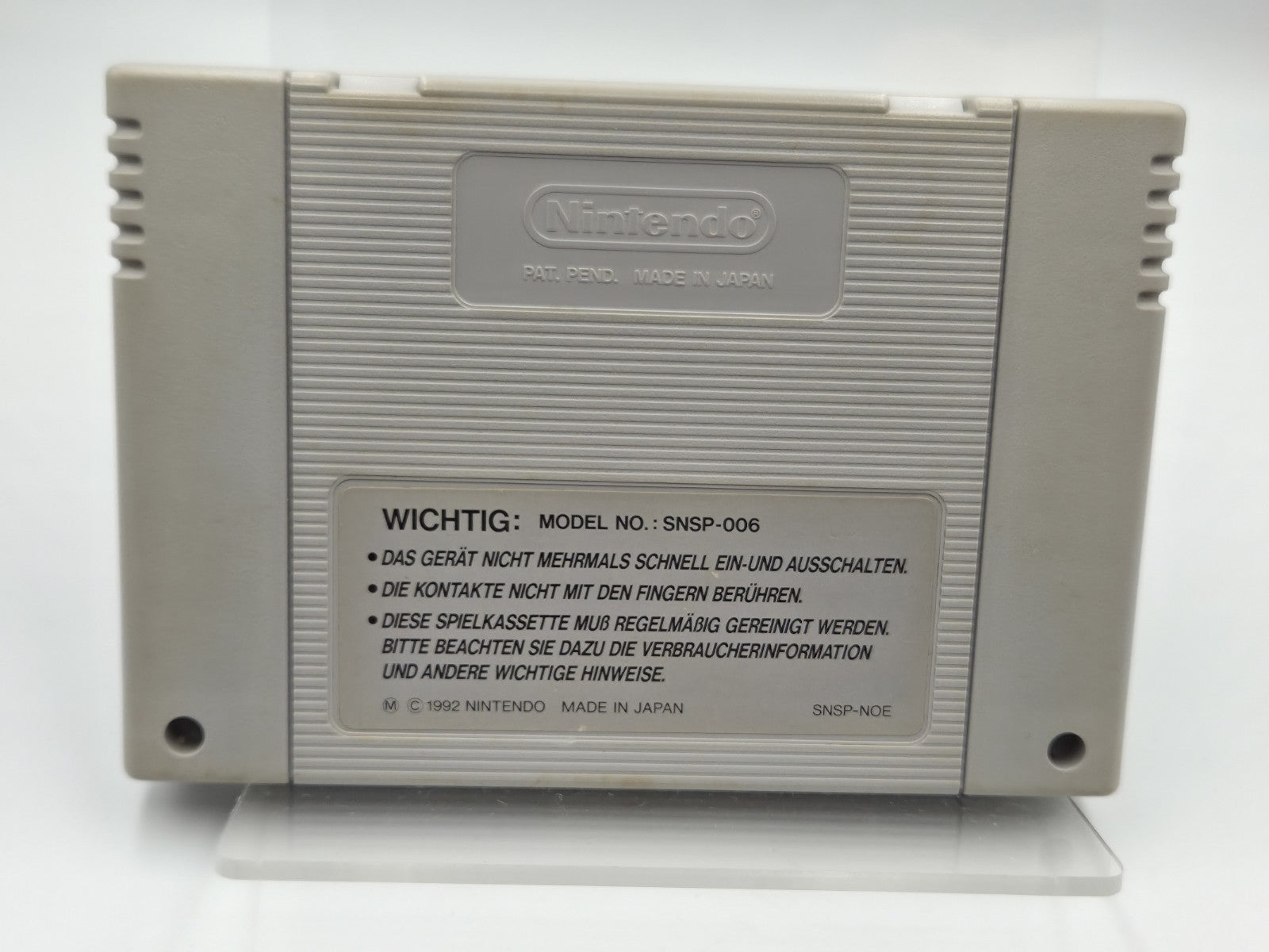 SNES Super Nintendo Pop'n Twinbee Modul NOE
