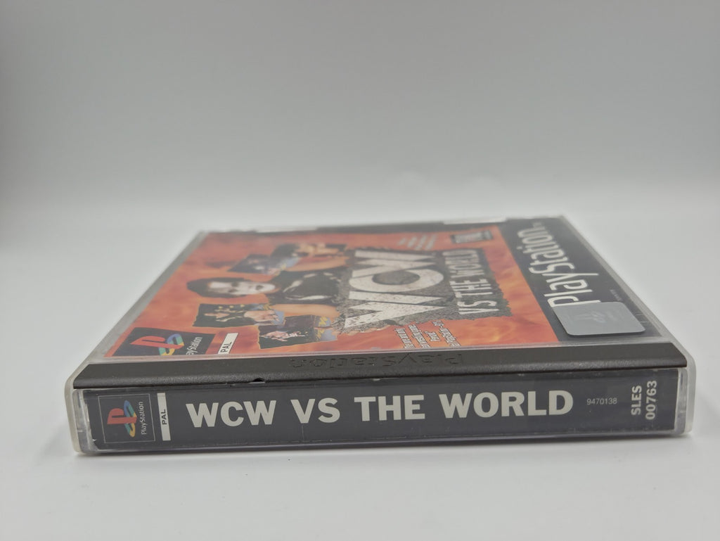 PS1 Playstation 1 WCW Vs. The World mit OVP und Anleitung Multilingual