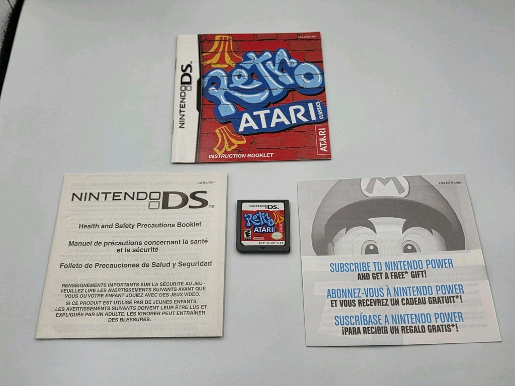 Nintendo DS Spiel Retro Atari Classics mit OVP und Anleitung USA