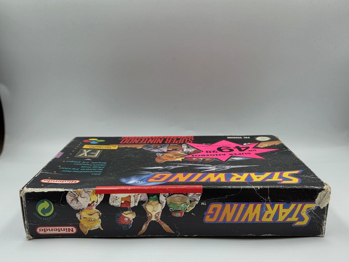 SNES Super Nintendo Starwing mit OVP und Anleitung NOE/SFRG