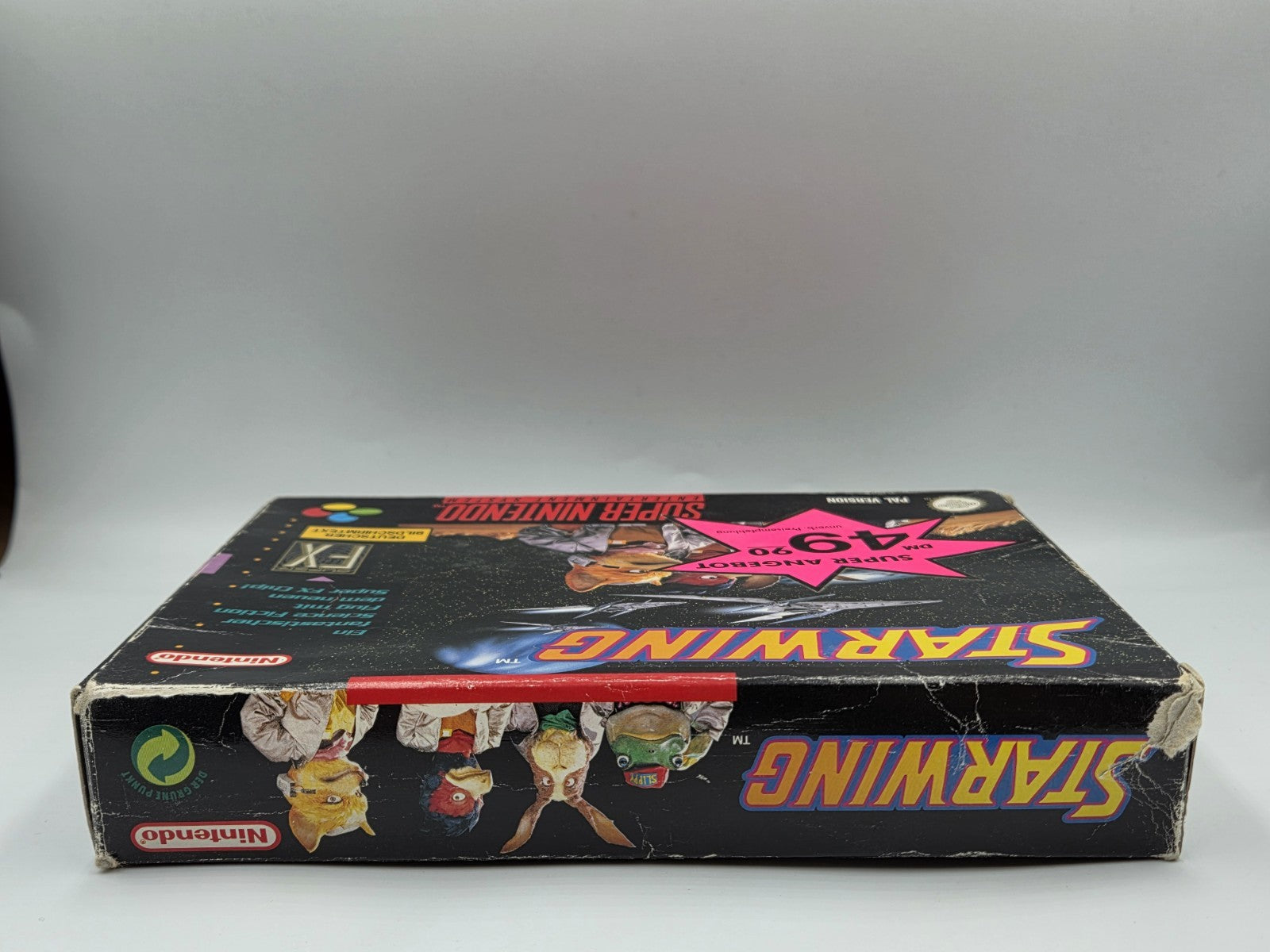 SNES Super Nintendo Starwing mit OVP und Anleitung NOE/SFRG