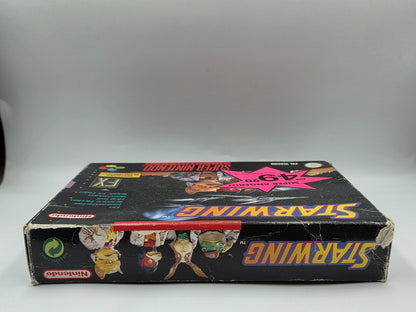 SNES Super Nintendo Starwing mit OVP und Anleitung NOE/SFRG