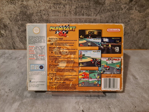 N64 Nintendo 64 Mario Kart 64 mit OVP und Anleitung EUR - T-Retro-Games 