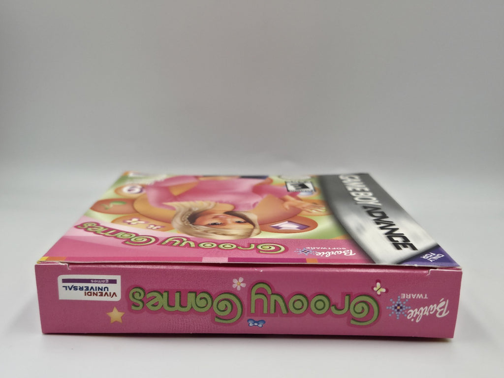 Nintendo Game Boy Advance Spiel Barbie Groovy Games mit OVP und Anleitung USA