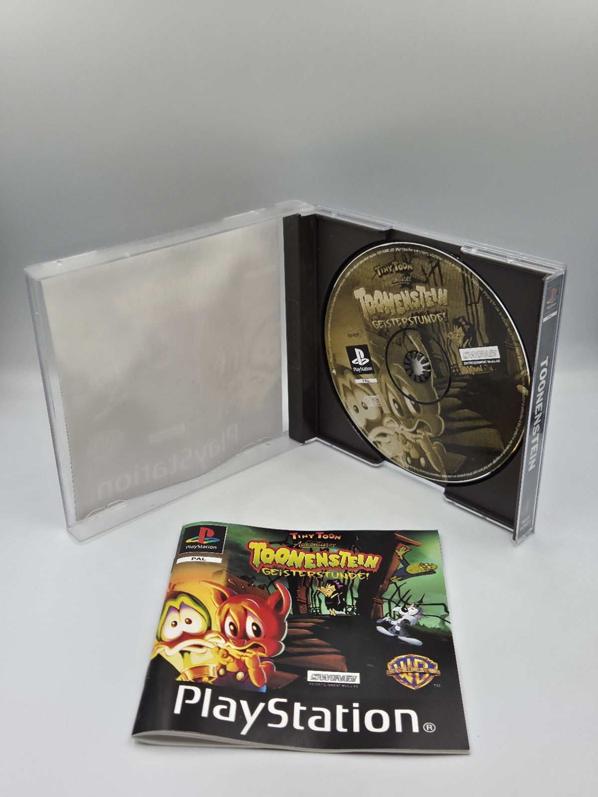 PS1 Playstation 1 Toonenstein Geisterstunde! mit OVP und Anleitung Deutsch