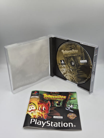 PS1 Playstation 1 Toonenstein Geisterstunde! mit OVP und Anleitung Deutsch