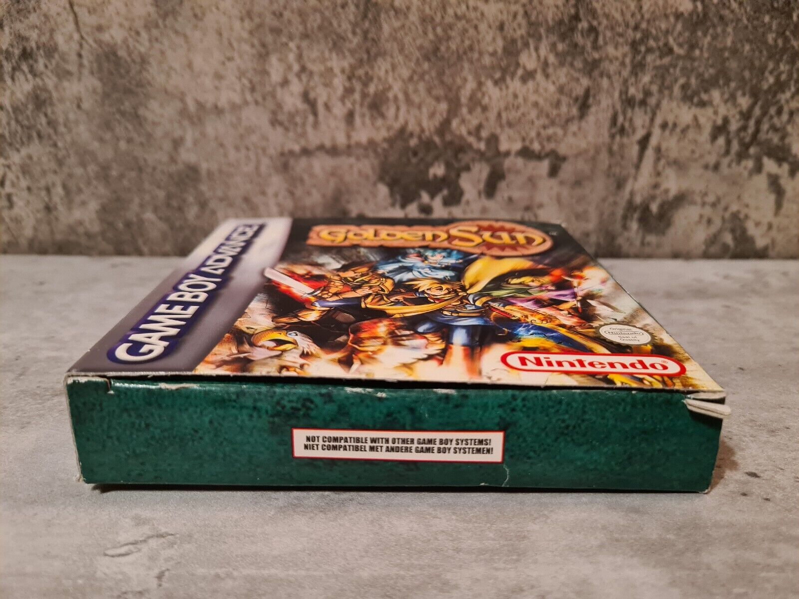 Nintendo Gameboy Advance Golden Sun mit OVP und Anleitung EUR - T-Retro-Games 