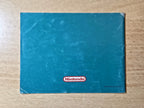 NES Four Players Tennis Spielanleitung Instruction Booklet FRG