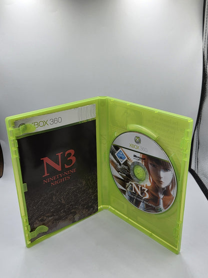 XBOX360 Spiel N3 Ninety-Nine Nights mit OVP und Anleitung Deutsch 