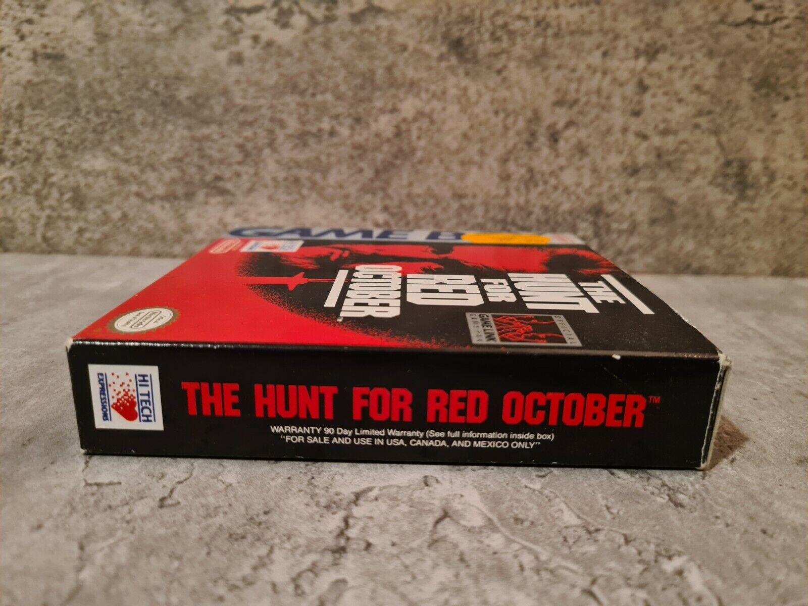Nintendo Game Boy Classic The Hunt for Red October mit OVP und Anleitung USA - T-Retro-Games 