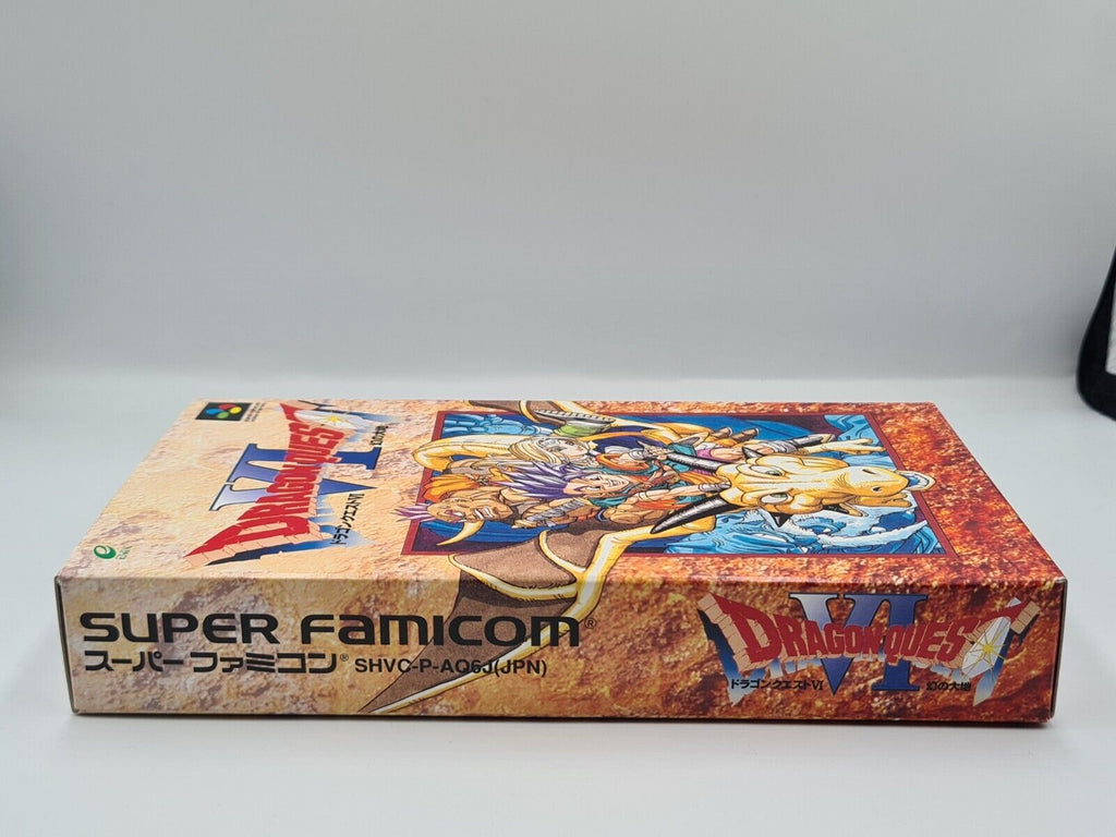 SFC Super Famicom Dragon Quest VI mit OVP und Anleitung Japan - T-Retro-Games 
