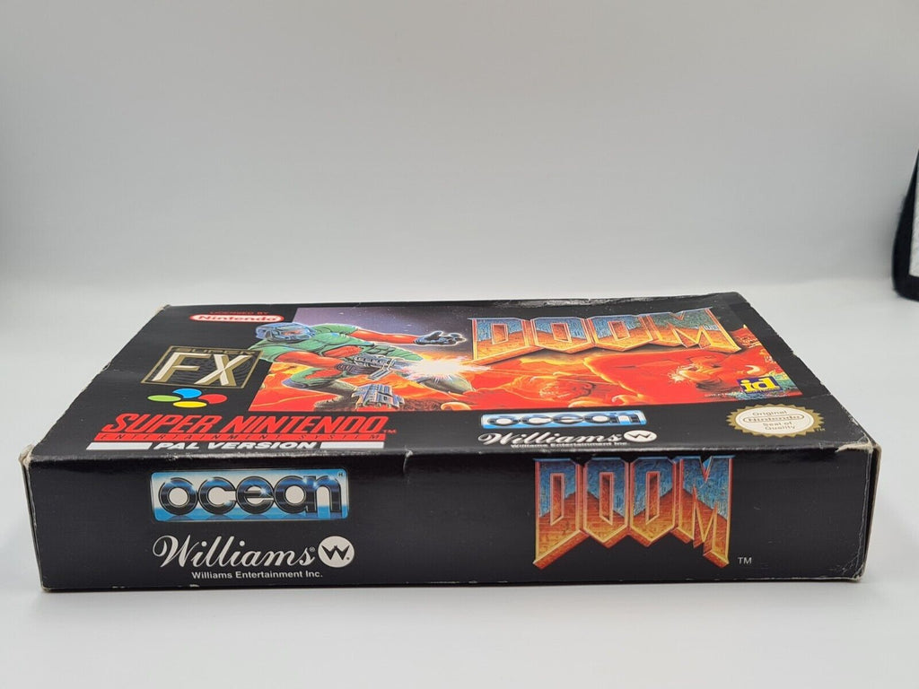 SNES Super Nintendo Doom mit OVP und Anleitung UKV - T-Retro-Games 