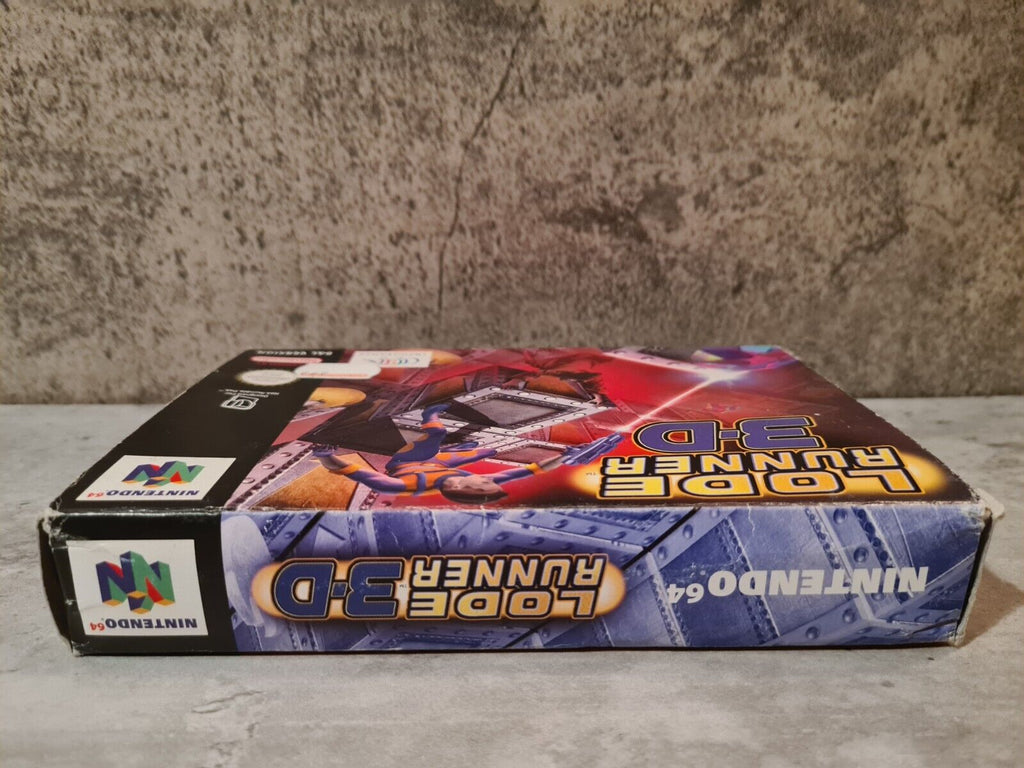 N64 Nintendo 64 Lode Runner 3-D mit OVP und Anleitung EUR - T-Retro-Games 