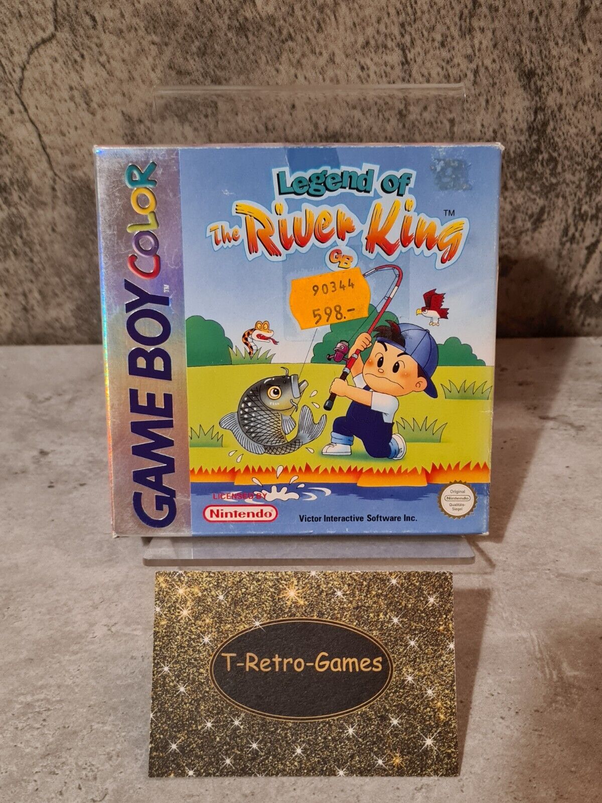 Nintendo Game Boy Color Legend of The River King mit OVP und Anleitung NOE - T-Retro-Games 