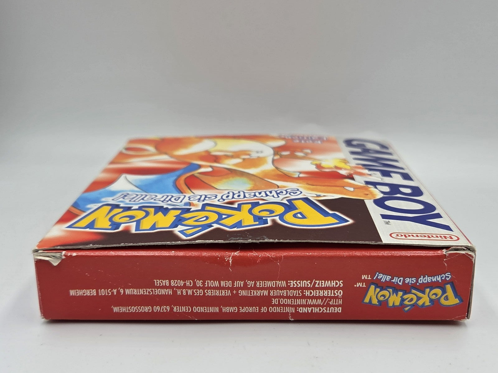Nintendo Game Boy Classic Pokemon Rote Edition mit OVP und Anleitung NOE