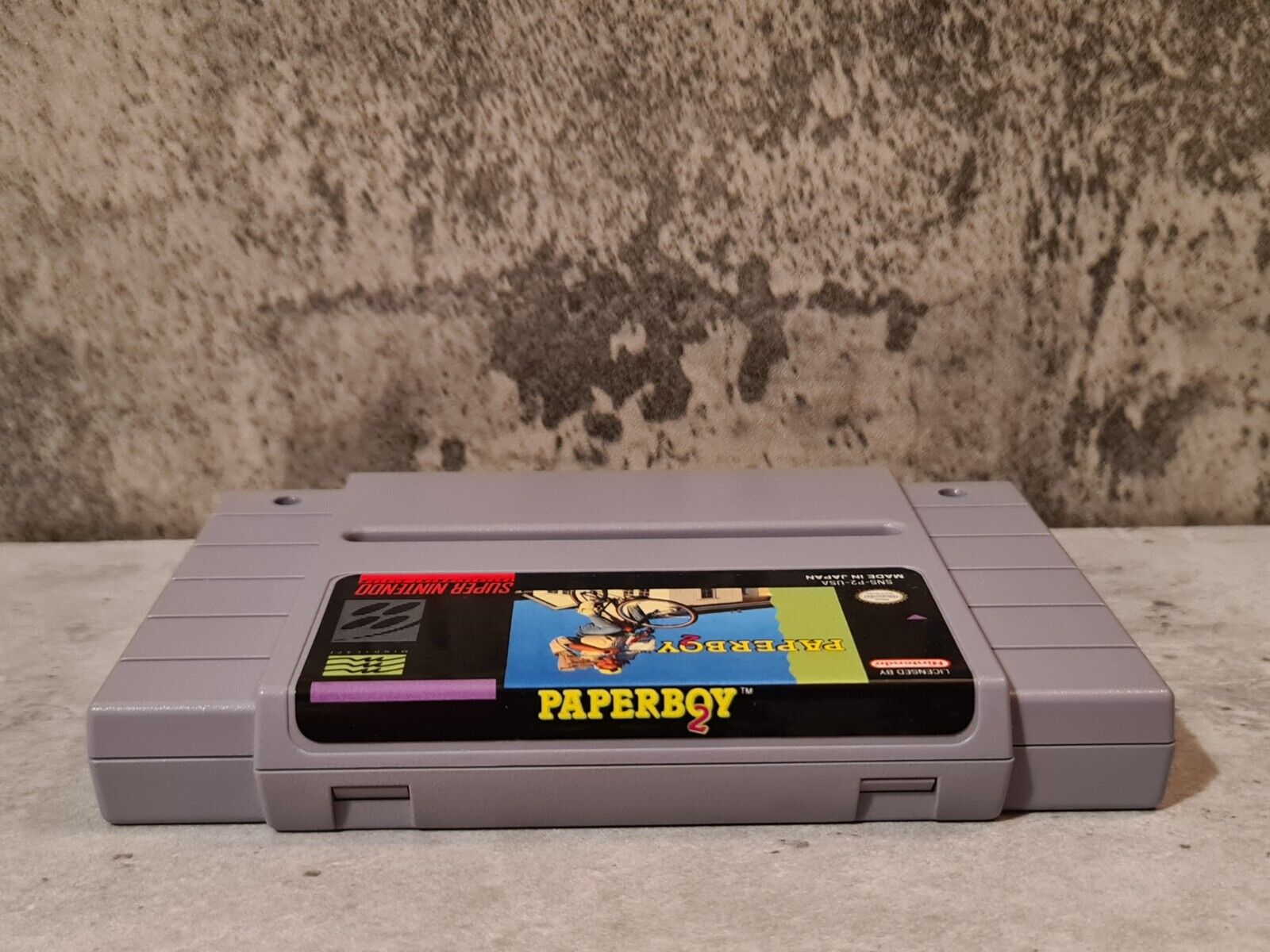 SNES Super Nintendo Paperboy 2 mit OVP und Anleitung NTSC-USA - T-Retro-Games 