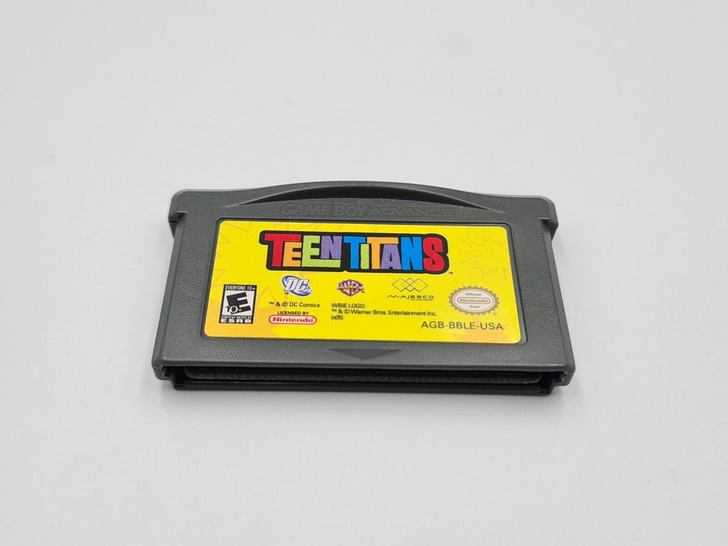 Nintendo Game Boy Advance Teen Titans mit OVP und Anleitung USA - T-Retro-Games 