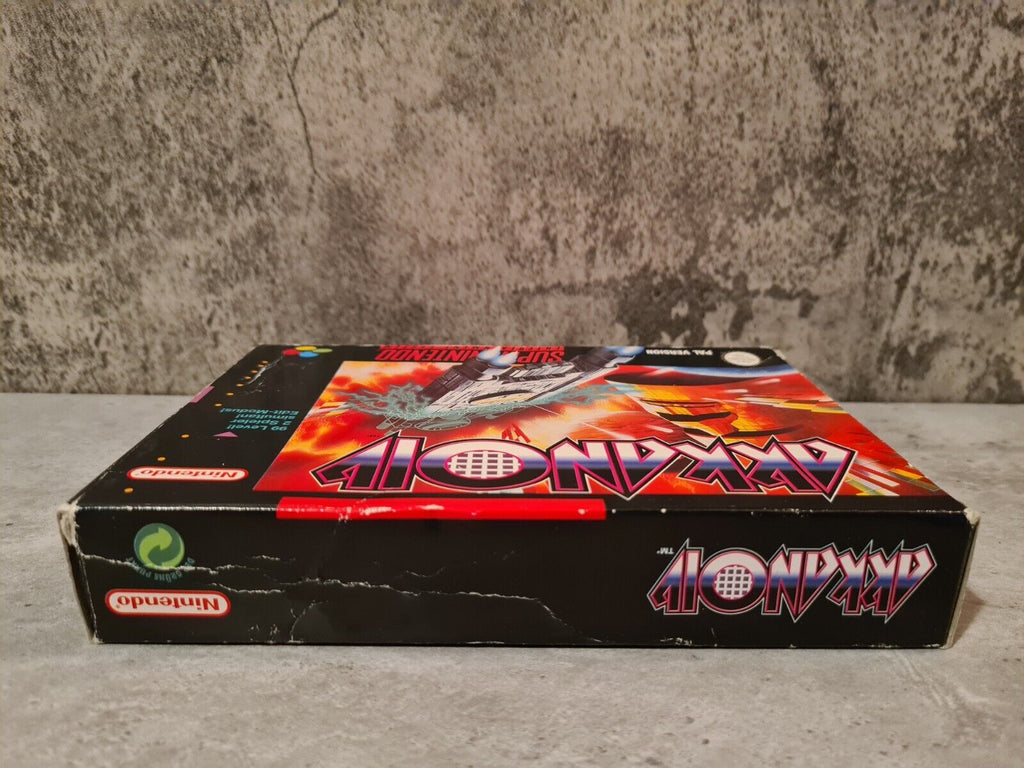 SNES Super Nintendo Akkanoiv mit OVP und Anleitung NOE - T-Retro-Games 