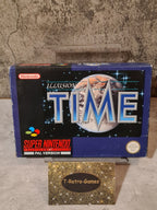 SNES Super Nintendo Illusion of Time mit OVP und Anleitung + Karte UKV - T-Retro-Games 