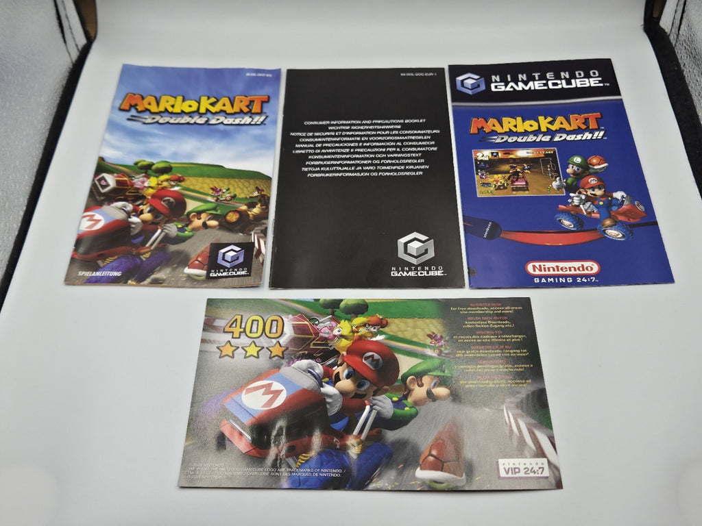 Nintendo GameCube Spiel Mario Kart Double Dash!! mit OVP und Anleitung NOE