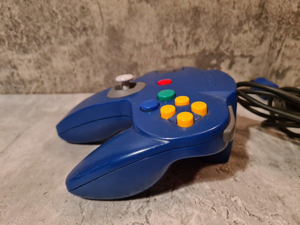 Nintendo 64 N64 Controller Blau Blue - T-Retro-Games 