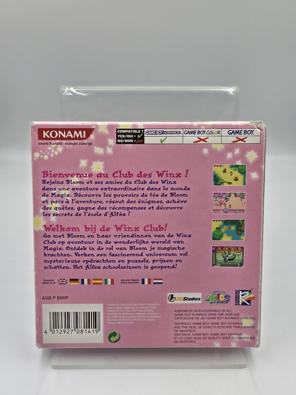 Nintendo Game Boy Advance Spiel Winx Club mit OVP und Anleitung FAH
