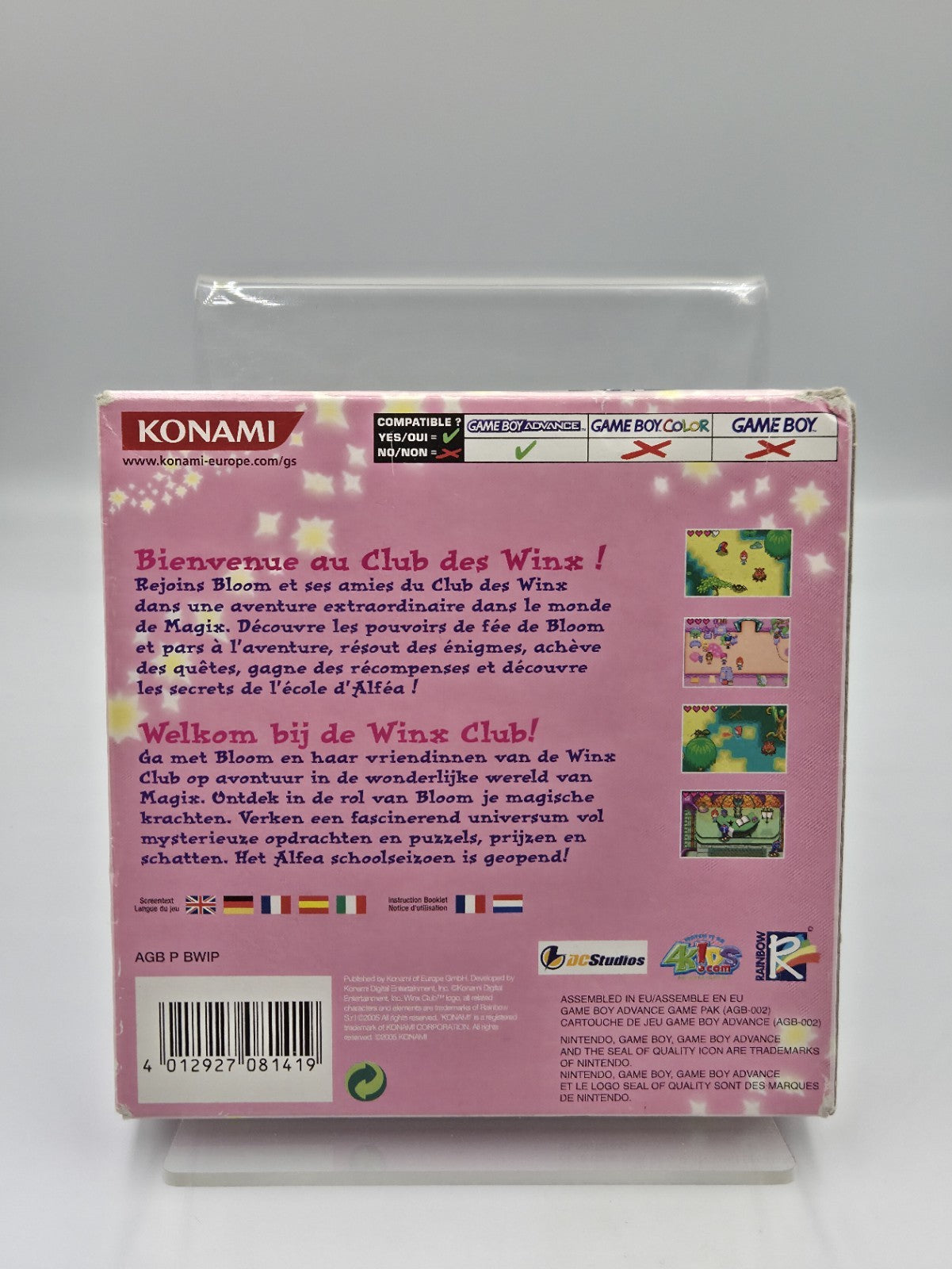 Nintendo Game Boy Advance Spiel Winx Club mit OVP und Anleitung FAH