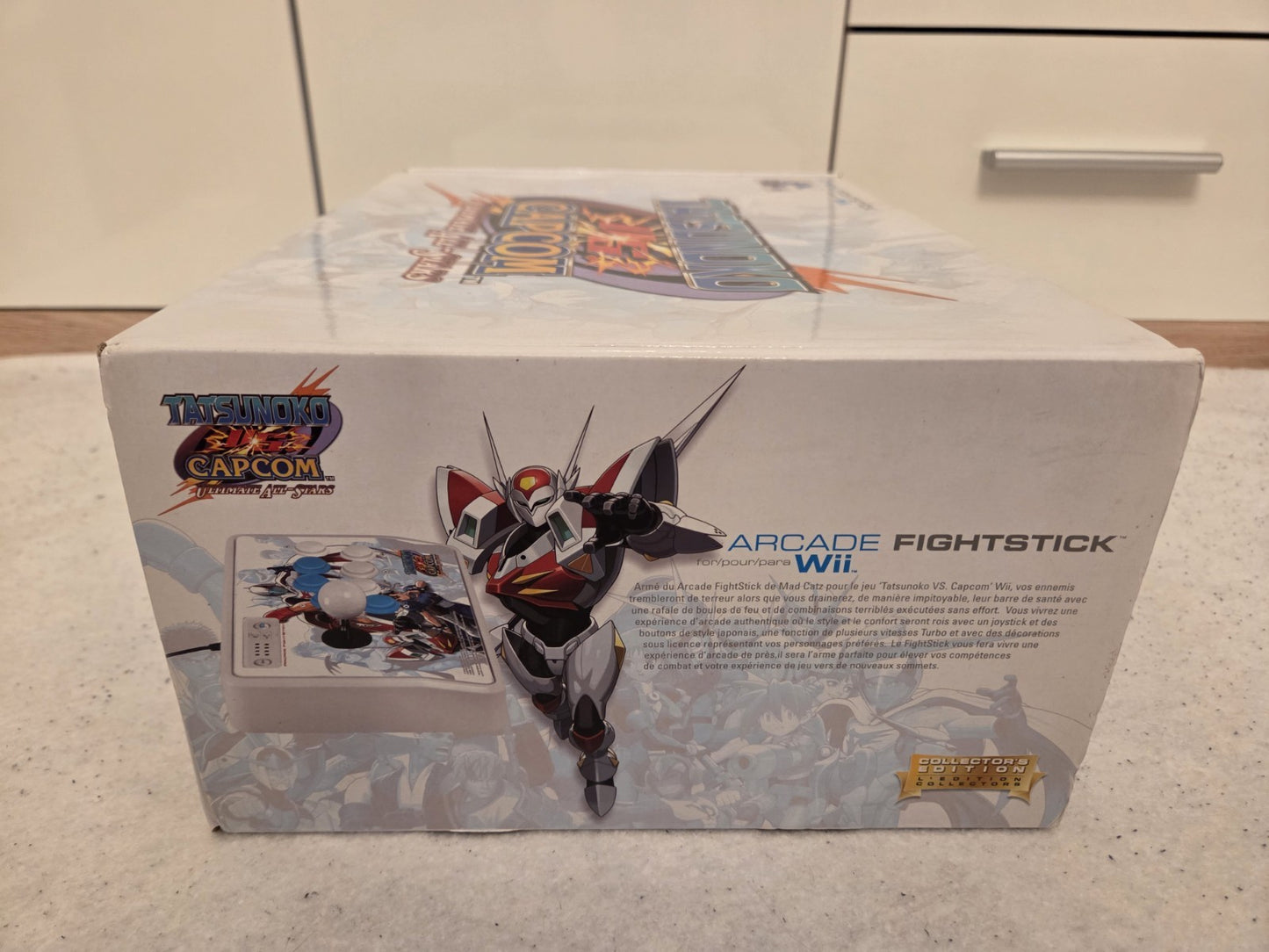 Nintendo Wii Arcade Fightstick Tatsunoko vs. Capcom Ultimate All Stars OVP