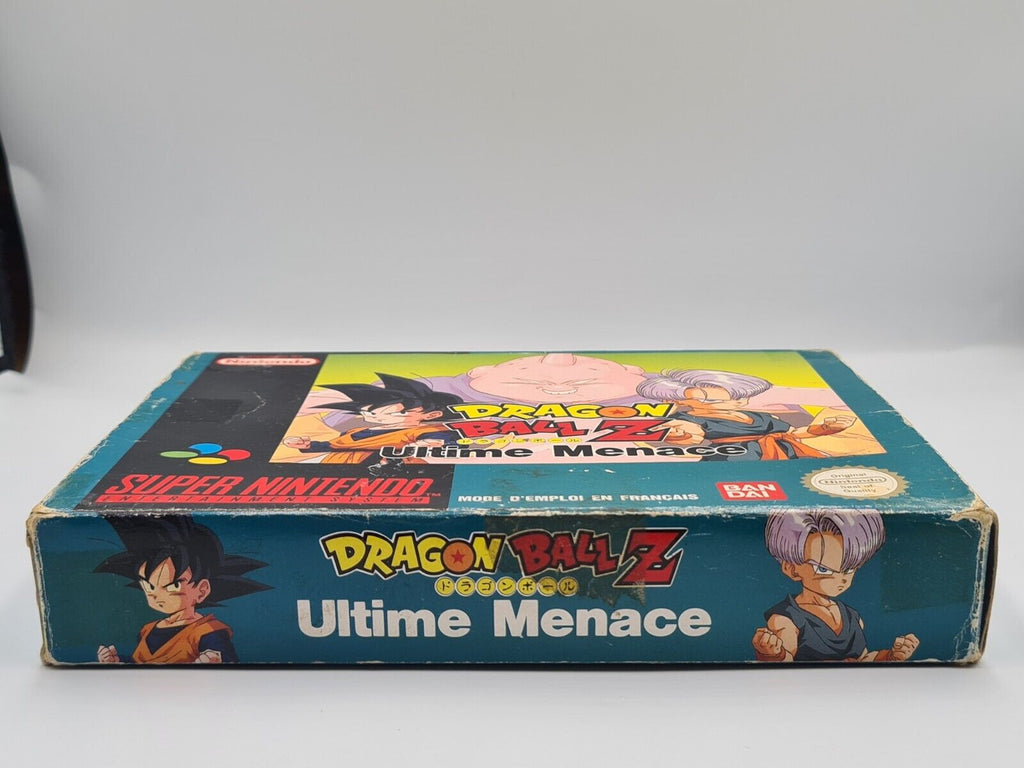 SNES Super Nintendo Dragon Ball Z Ultime Menace mit OVP und Anleitung FRA - T-Retro-Games 