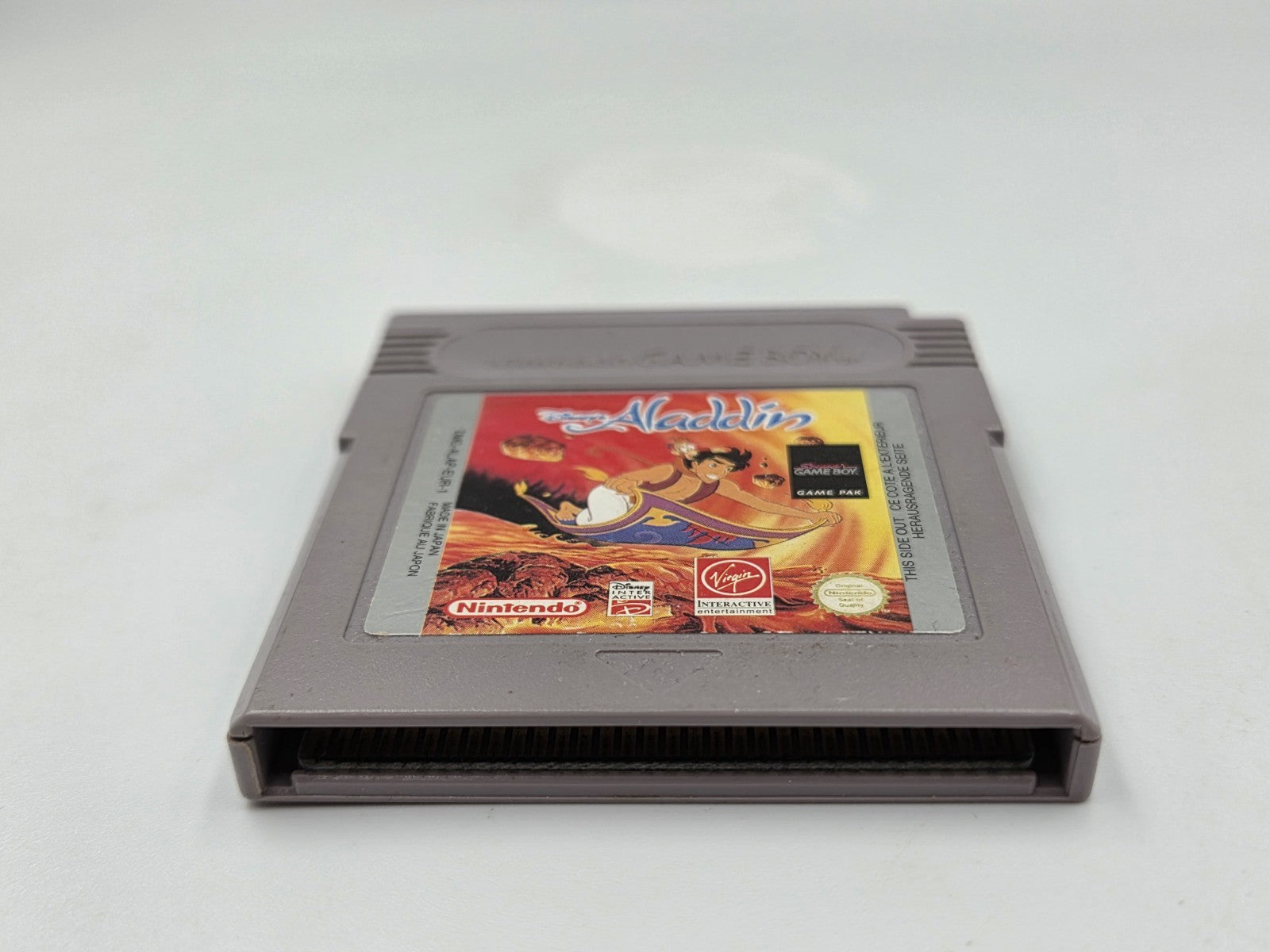 Nintendo Game Boy Classic Spiel Disney's Aladdin Modul EUR