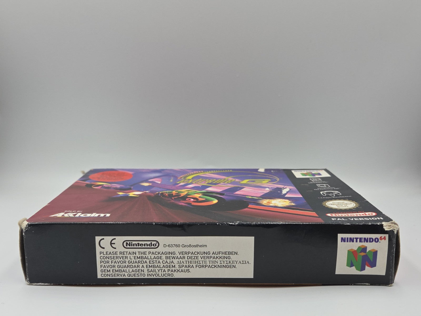 N64 Nintendo 64 Extreme-G mit OVP und Anleitung EUR