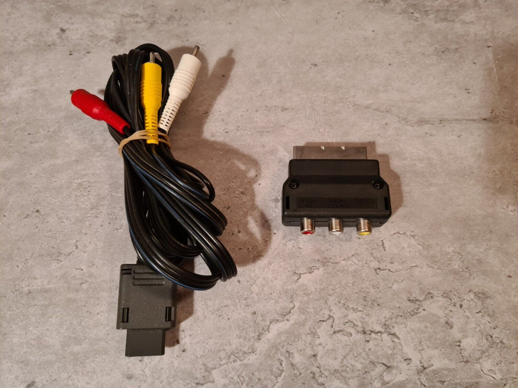 SNES Super Nintendo Stereo A/V Kabel OVP - T-Retro-Games 