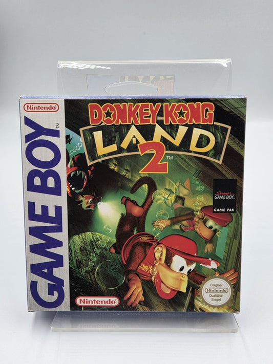 Nintendo Game Boy Classic Spiel Donkey Kong Land 2 mit OVP und Anleitung NOE