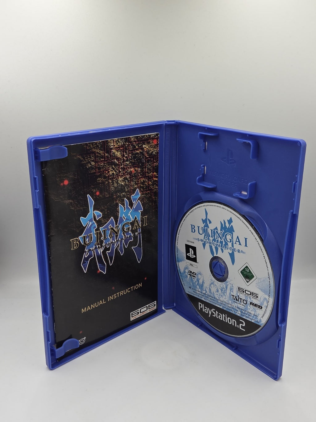 PS2 Playstation 2 Spiel Bujingai Swordmaster mit OVP und Anleitung Englisch