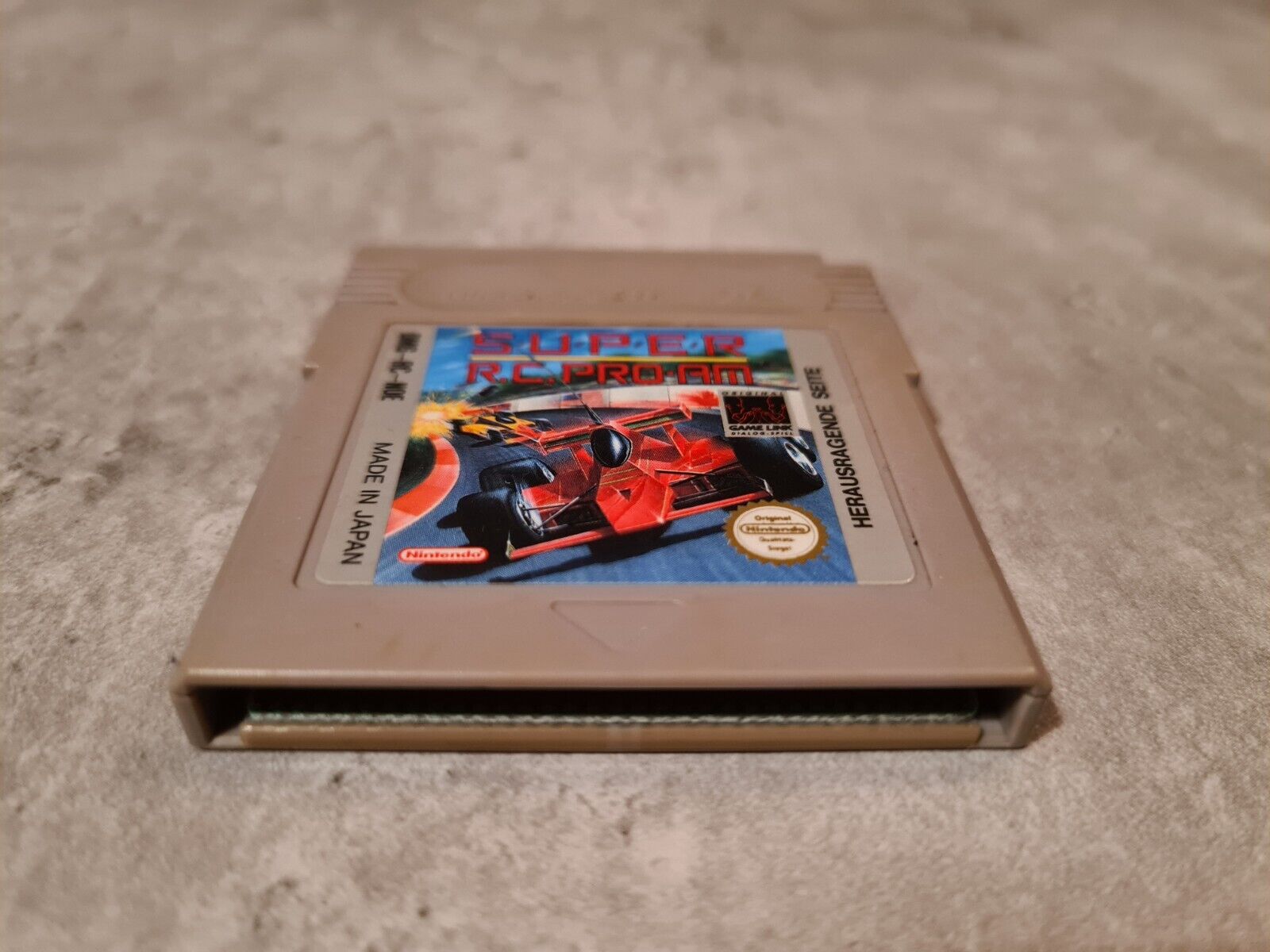 Nintendo Gameboy Classic Spiel Super R.C. Pro AM Modul NOE - T-Retro-Games 