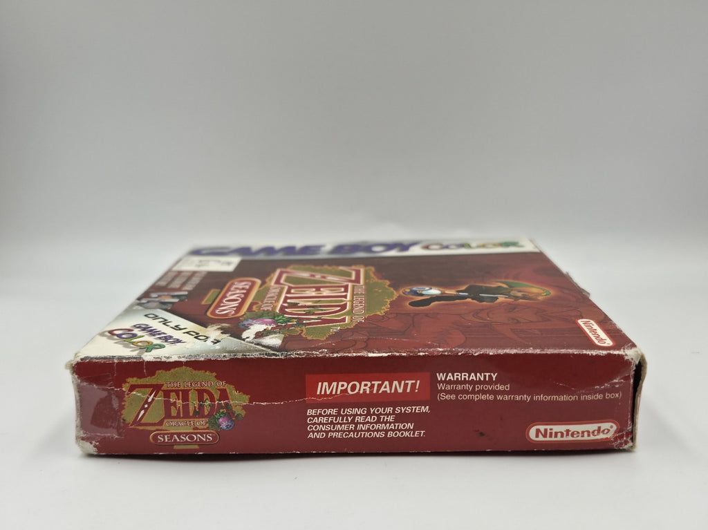 Game Boy Color The Legend of Zelda Oracle of Seasons mit OVP und Anleitung AUS