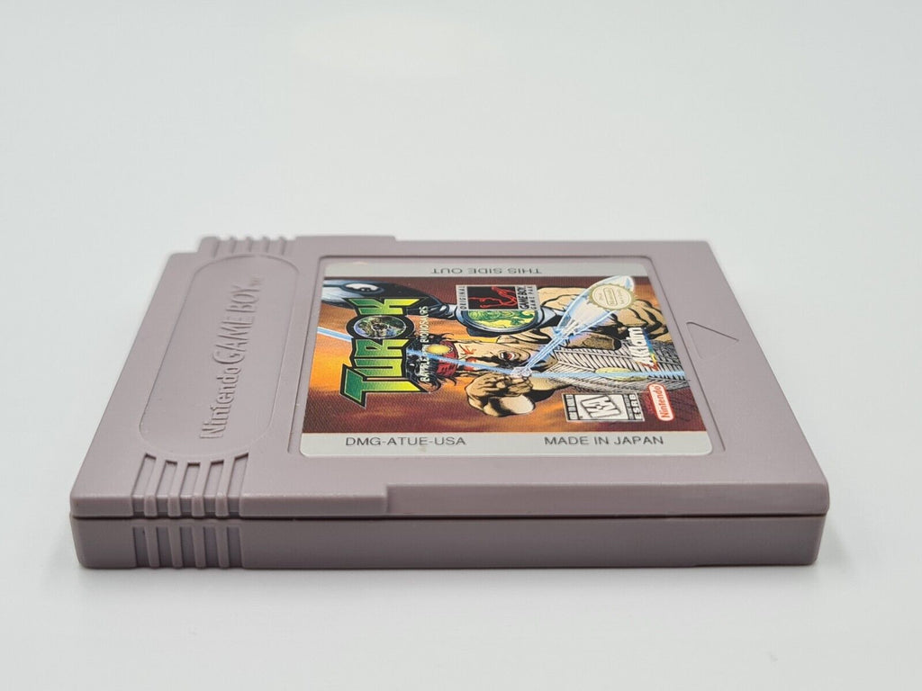 Nintendo Game Boy Classic Spiel Turok Battle of The Bionosaurs Modul USA - T-Retro-Games 