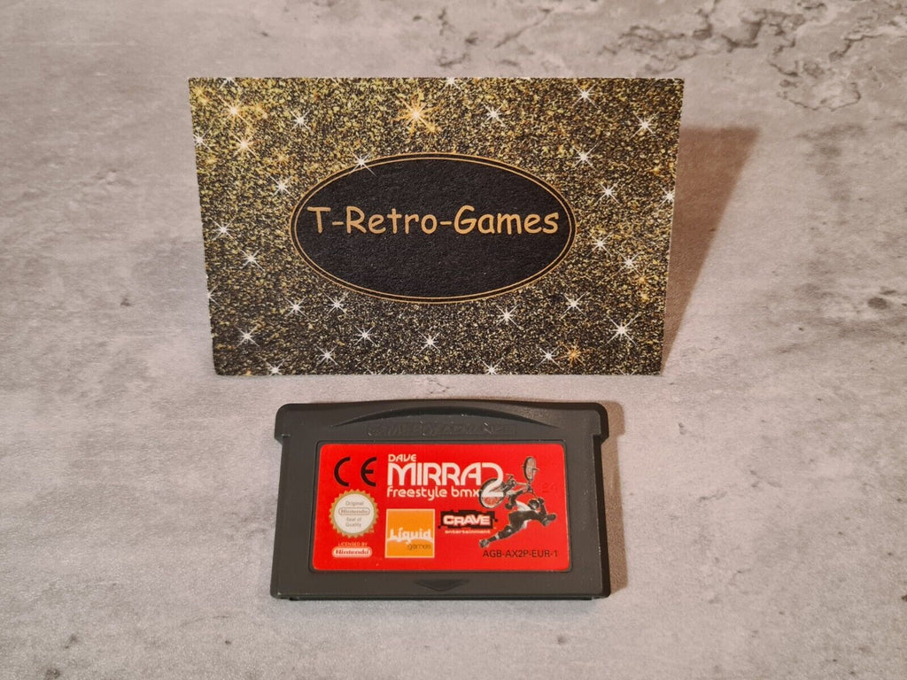 Nintendo Game Boy Advance Dave Mirra Freestyle BMX 2 Modul EUR - T-Retro-Games 