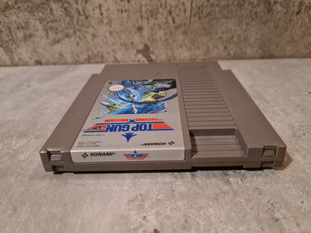 NES Top Gun The Second Mission mit OVP und Anleitung FRA - T-Retro-Games 