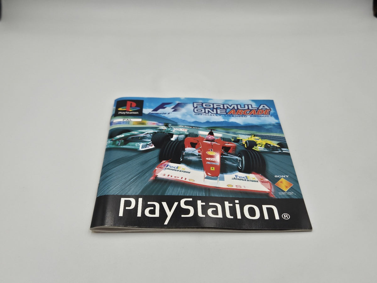 PS1 Playstation 1 Spiel Formula One Arcade mit OVP und Anleitung Englisch