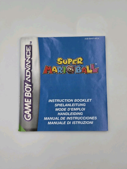 Nintendo Game Boy Advance Super Mario Ball mit OVP und Anleitung EUR