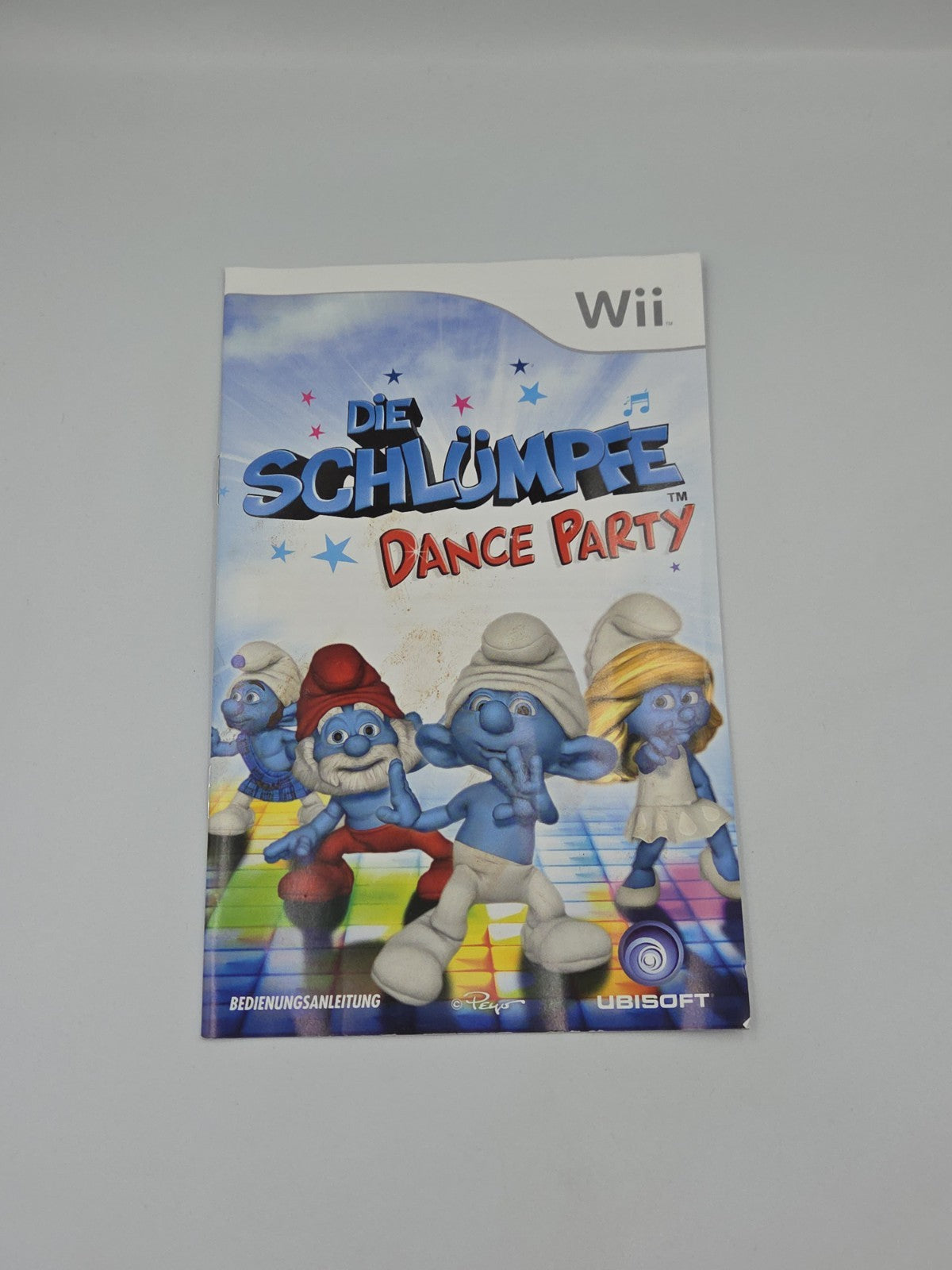 Nintendo Wii Spiel Die Schlümpfe Dance Party mit OVP und Anleitung GER