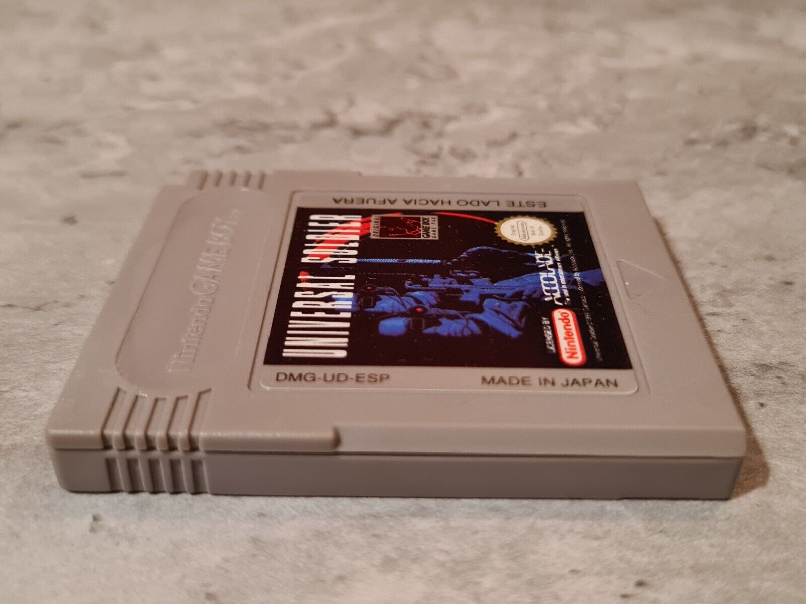 Nintendo Game Boy Classic Spiel Universal Soldier Modul USA - T-Retro-Games 
