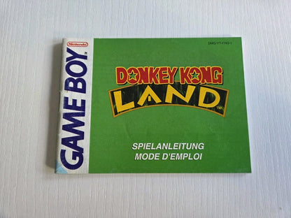 Nintendo Game Boy Classic Donkey Kong Spielanleitung Instruction Booklet FRG