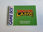 Nintendo Game Boy Classic Donkey Kong Spielanleitung Instruction Booklet FRG